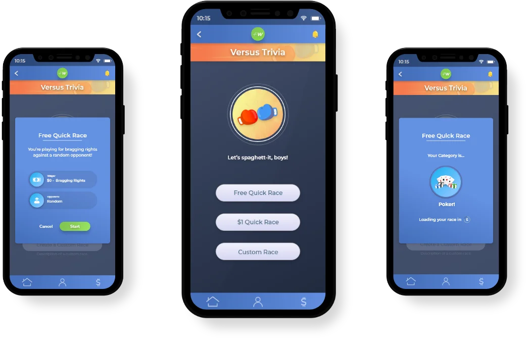 Concept screens showing a further redesign direction
